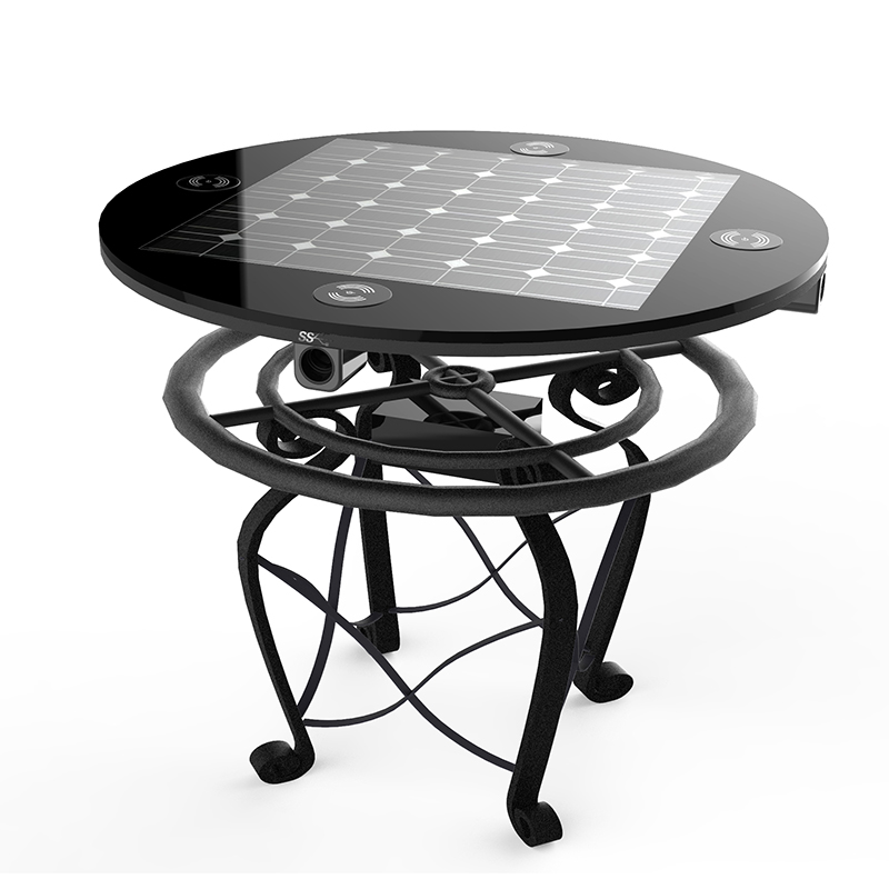 Table solaire rechargeable par téléphone mobile multifonction wifi intelligent